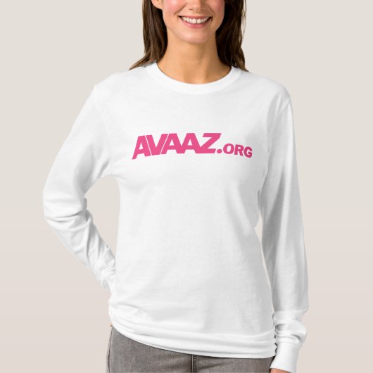Avaaz lichtgewicht hoodie t-shirt (Voorkant)