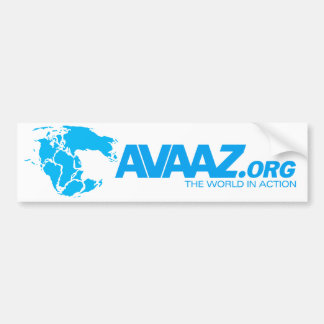 Avaaz.org Pangea Bumpersticker