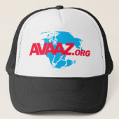 Avaaz.org Trucker Hat Pet (Voorkant)