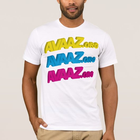 Avaaz Shirt 3D (Voorkant)