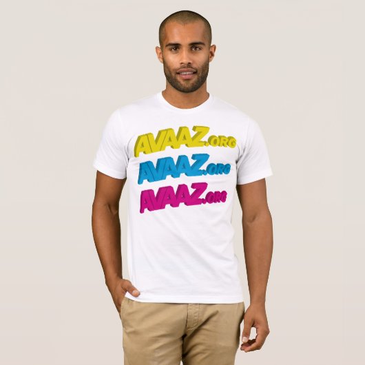 Avaaz Shirt 3D (Voorkant volledig)