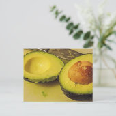 Avacado-kaart Briefkaart (Staand voorkant)