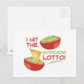 Avacado Lotto Briefkaart (Voorkant / Achterkant)