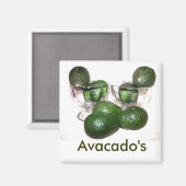 Avacado  magneet (Voorkant / Achterkant)