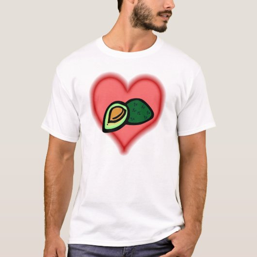 avacado t-shirt (Voorkant)