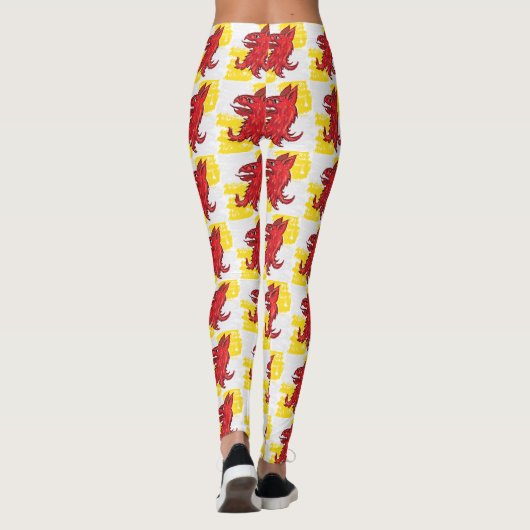 Avacal Griffins Leggings (Achterkant)