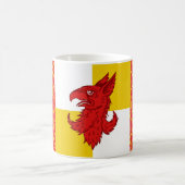 Avacal populace badge mok koffie (Center)