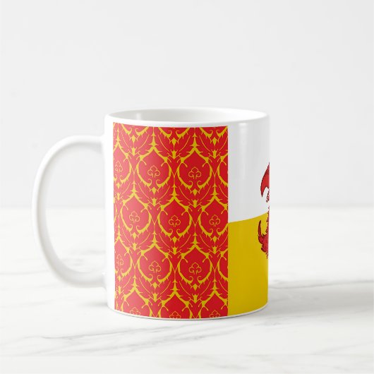 Avacal populace badge mok koffie (Links)