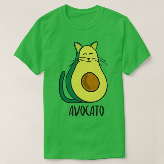 Avacato grappige avocado t-shirt (Design voorkant)