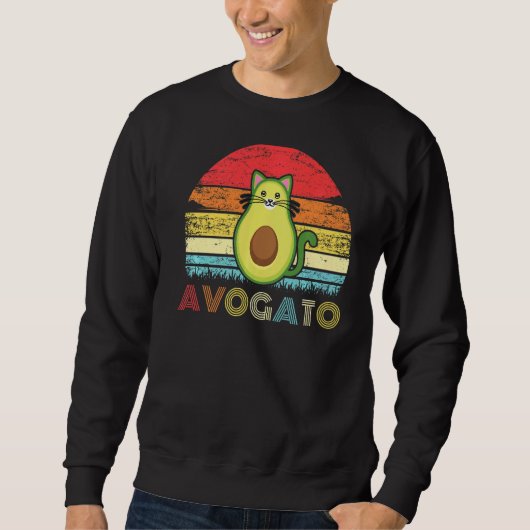Avagato Cat Avogato Avocado Trui (Voorkant)