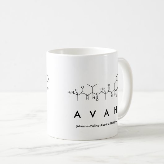 Avah peptide name mok (Voorkant rechts)