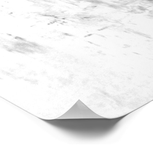 "Avalanche" Abstracte kunst in zwart-wit Poster (Hoek)