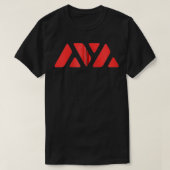 Avalanche AVAX Red Logo Afbeelding Cryptocurrency T-shirt (Design voorkant)