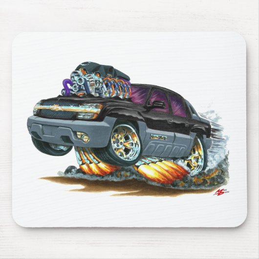 Avalanche Black Truck Muismat (Voorkant)