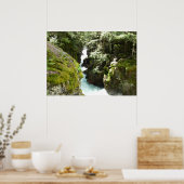 Avalanche Gorge II in Glacier National Park Poster (Keuken)