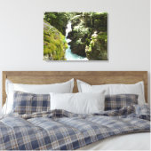 Avalanche Gorge II in het Nationaal Park Glacier Canvas Afdruk (Insitu (Slaapkamer))
