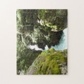 Avalanche Gorge II in het Nationaal Park Glacier Legpuzzel (Verticaal)