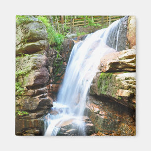 Avalanche Herfsten Waterval New Hampshire Magnet