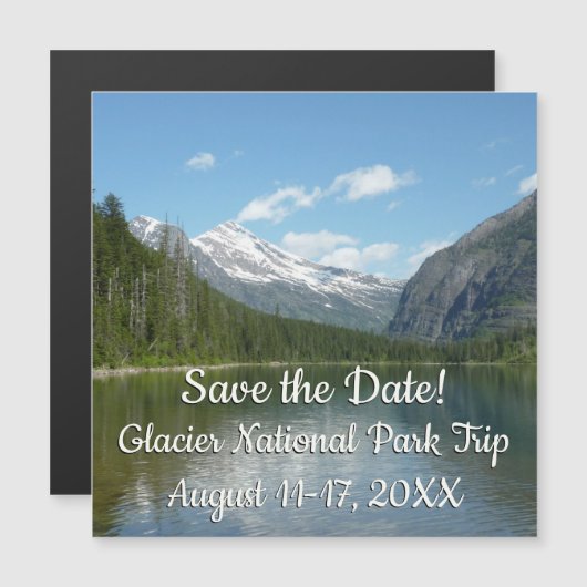 Avalanche Lake I in Glacier National Park (Voorkant / Achterkant)