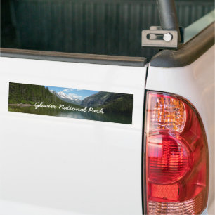Avalanche Lake I in Glacier National Park Bumpersticker