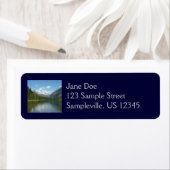 Avalanche Lake I in Glacier National Park Etiket (Insitu)