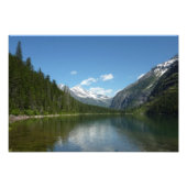 Avalanche Lake I in Glacier National Park Foto Afdruk (Voorkant)