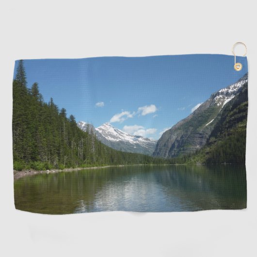 Avalanche Lake I in Glacier National Park Golfhanddoek (Horizontaal)