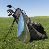 Avalanche Lake I in Glacier National Park Golfhanddoek (Groen)