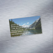 Avalanche Lake I in Glacier National Park Magnetisch Visitekaartje (Voorbeeld)