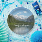 Avalanche Lake I in Glacier National Park Papieren Bordje (Feest)