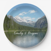 Avalanche Lake I in Glacier National Park Papieren Bordje (Voorkant)