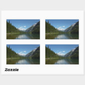 Avalanche Lake I in Glacier National Park Rechthoekige Sticker (Vel)