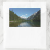 Avalanche Lake I in Glacier National Park Rechthoekige Sticker (Tas)