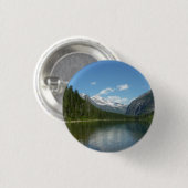 Avalanche Lake I in Glacier National Park Ronde Button 3,2 Cm (Voorkant /achterkant)