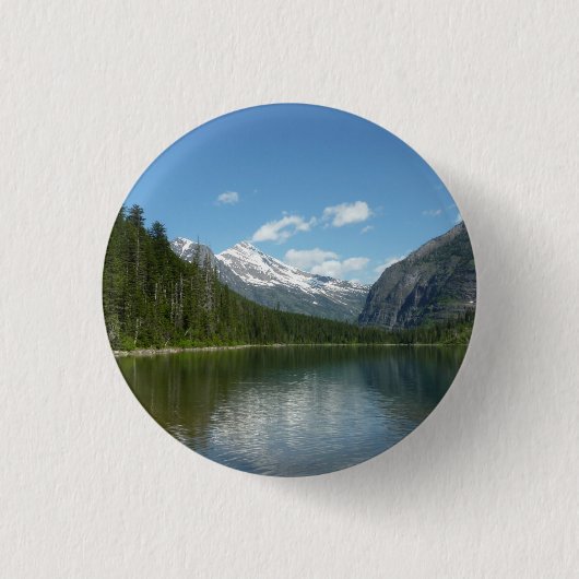 Avalanche Lake I in Glacier National Park Ronde Button 3,2 Cm (Voorkant)