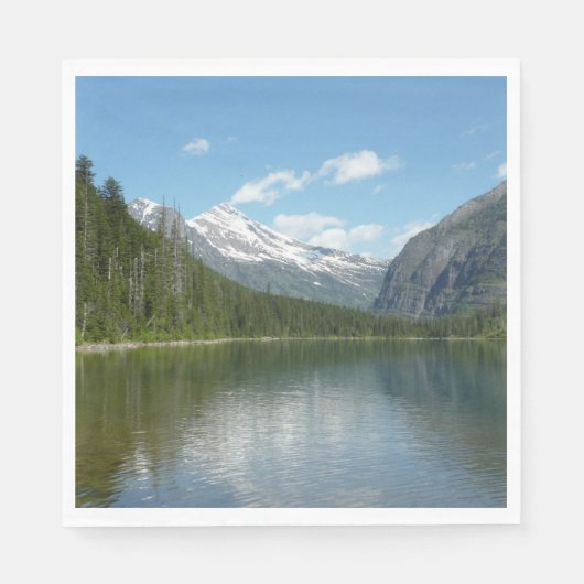 Avalanche Lake I in Glacier National Park Servetten (Voorkant)