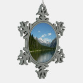 Avalanche Lake I in Glacier National Park Tin Sneeuwvlok Ornament (Links)