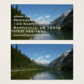 Avalanche Lake I in Glacier National Park Visitekaartje (Voorkant /achterkant)