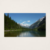 Avalanche Lake I in Glacier National Park Visitekaartje (Achterkant)