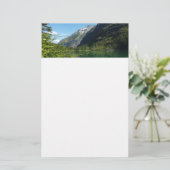 Avalanche Lake II in Glacier National Park Briefpapier (Staand voorkant)