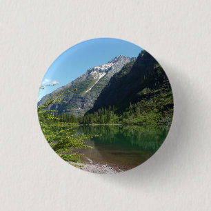 Avalanche Lake II in Glacier National Park Ronde Button 3,2 Cm