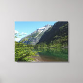 Avalanche Lake II in het Nationaal Park Glacier Canvas Afdruk (Voorkant)