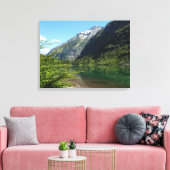 Avalanche Lake II in het Nationaal Park Glacier Canvas Afdruk (Insitu (Woonkamer))