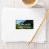 Avalanche Lake II in het Nationaal Park Glacier Etiket (Insitu)