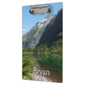 Avalanche Lake II in het Nationaal Park Glacier Klembord (Links)