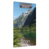 Avalanche Lake II in het Nationaal Park Glacier Klembord (Rechts)