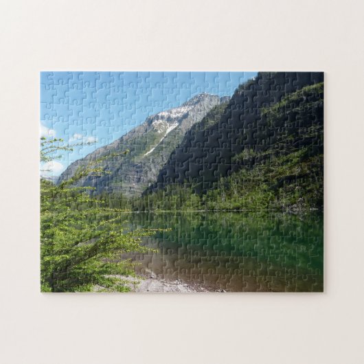 Avalanche Lake II in het Nationaal Park Glacier Legpuzzel (Horizontaal)