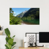 Avalanche Lake II in het Nationaal Park Glacier Poster (Thuiskantoor)