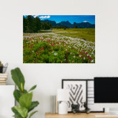 Avalanche Lily Superbloom Poster (Thuiskantoor)