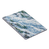 Avalanche Mountain Snow Scene Notitieboek (Rechterzijde)
